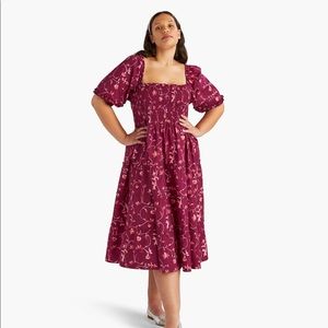 Burgundy Botanical Nesli Size XS